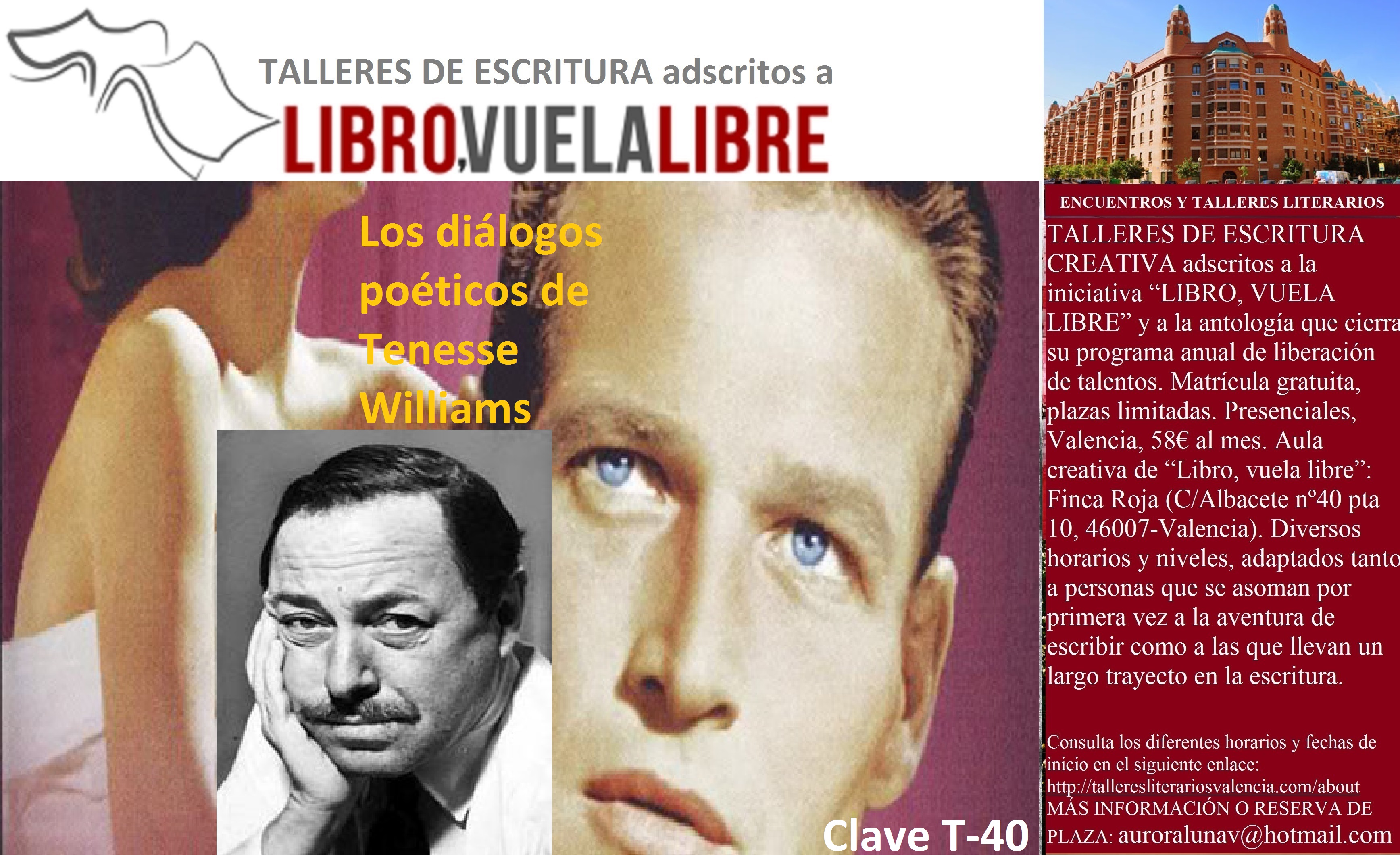 0 Cursos de escritura creativa en Valencia