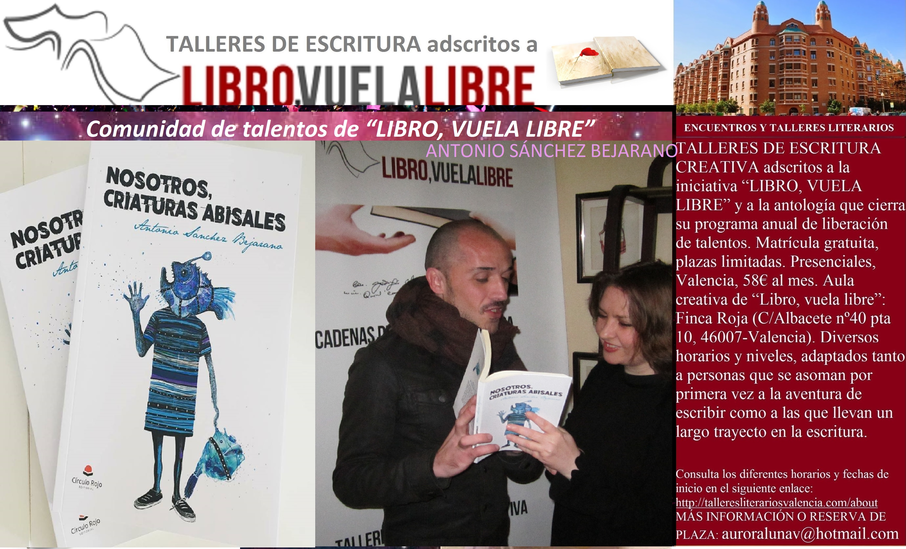 0 Cursos de escritura creativa en Valencia