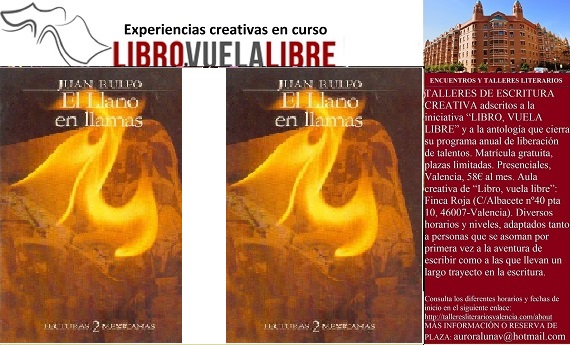 Taller de escritura en Valencia de LIBRO, VUELA LIBRE. Clave ES-10
