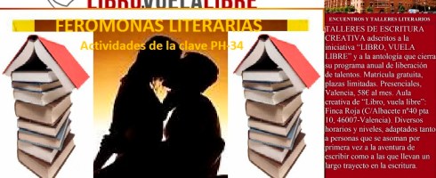 Actividades de escritura en los talleres y cursos de creación literaria de LIBRO, VUELA LIBRE