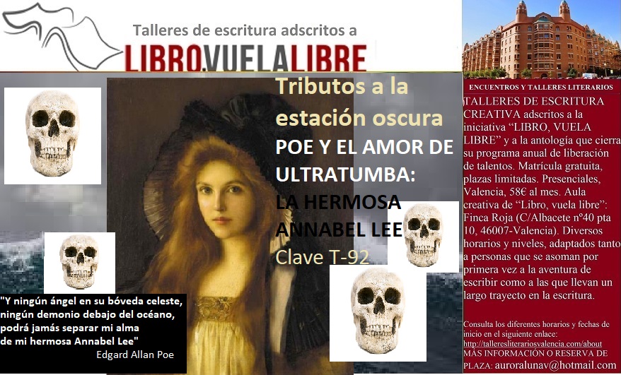 Cursos y talleres de escritura creativa de Libro vuela libre en Valencia, clave T-92