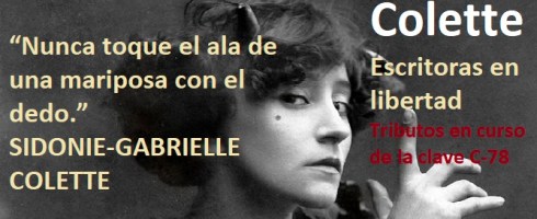 Colette en los tributos en curso de nuestros talleres literarios en Valencia