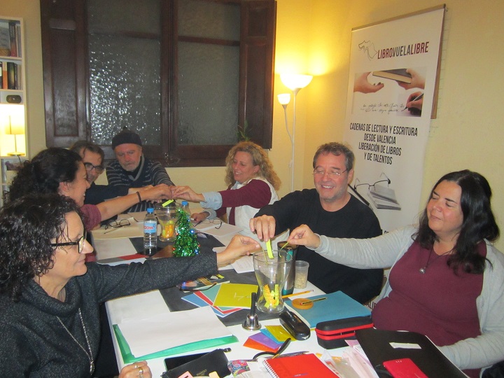 Participantes en los torneos literarios de Libro vuela libre