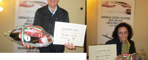 Juan Agustín Vigil Pérez y Adela Muñoz Alhambra ganan los torneos literarios de Libro vuela libre 2020