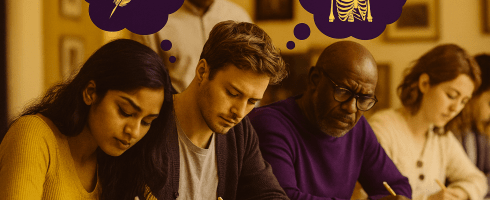 Actividades de escritura de la clave E 51 en el taller de escritura