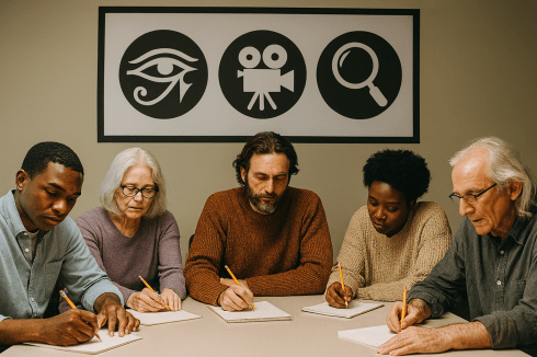 Narradores externos en el taller de escritura de Libro Vuela Libre
