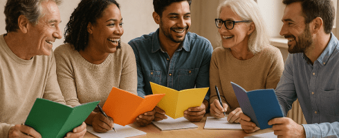 Actividades de escritura en el taller literario de Espaciocrea en Valencia